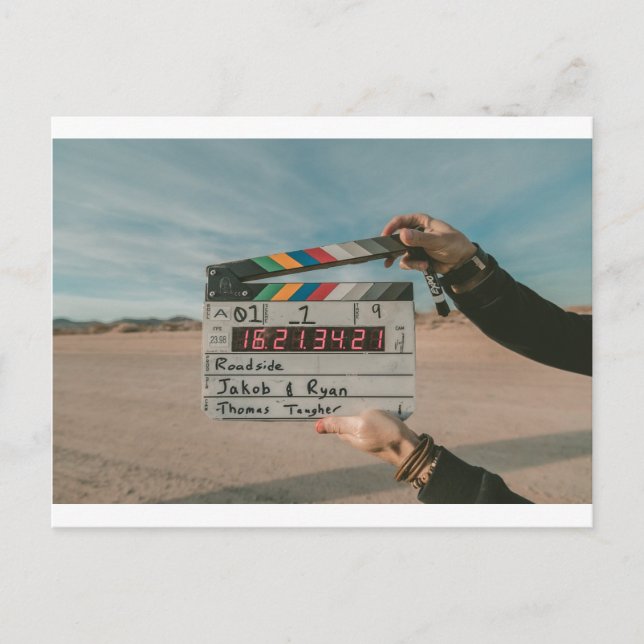 Film Cinema Camera, filmdirektör Vykort (Framsida)