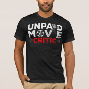 Film Critic Film Watcher Cinema Älskare T Shirt