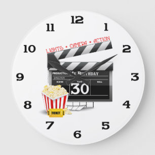 Film Födelsedagsfest 30års födelsedag Stor Klocka