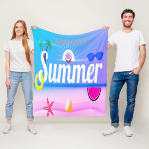 Film för sommarsemesterflottan fleecefilt