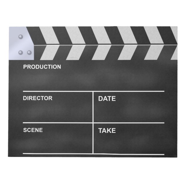 Film från Clapperboard Anteckningsblock (Framsida)
