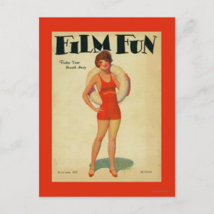 Film Fun Magazine Omslag 2 Vykort