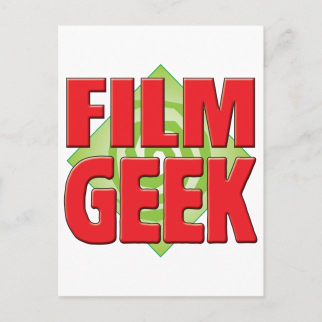 Film Geek v2 Vykort (Framsida)
