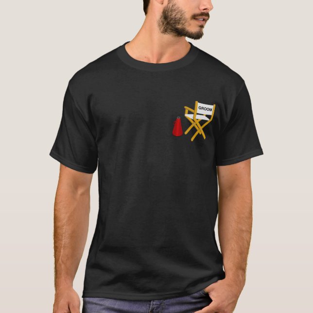 Film "Groom" Direktör Shirt Tee (Framsida)