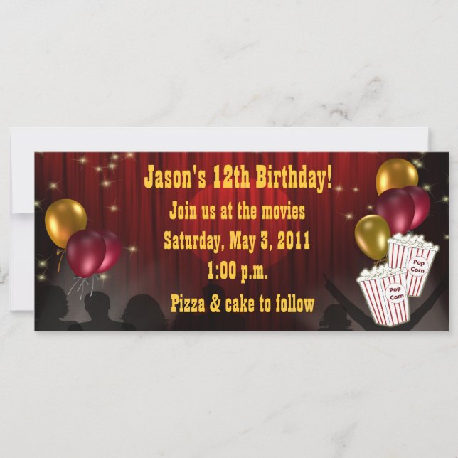 Film inbjudan (Framsida)