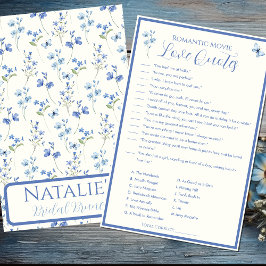 Film Kärlek citerar Blommigt Möhippa Game