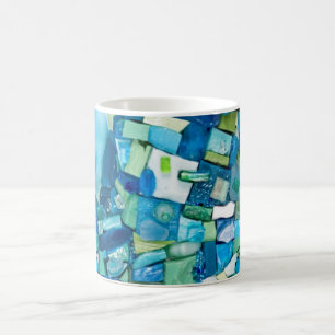 Film med blandad media Mosaic Kaffemugg