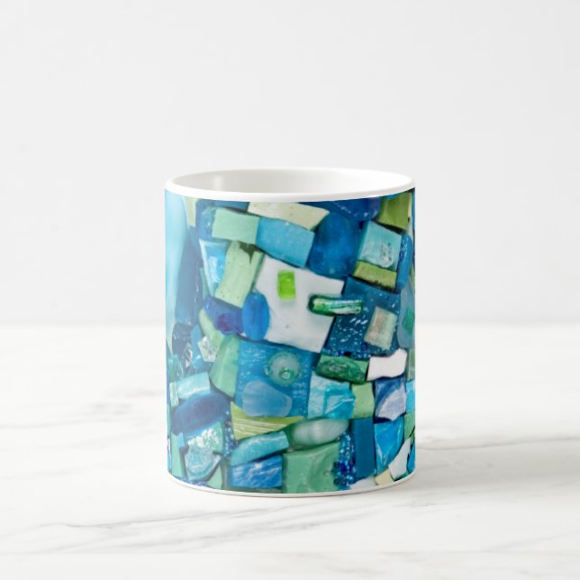 Film med blandad media Mosaic Kaffemugg (Center)