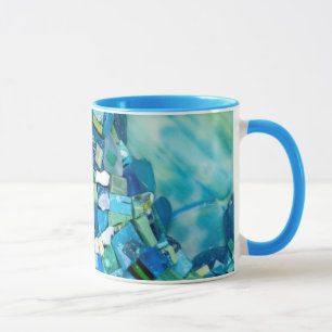 Film med blandad media Mosaic Mugg