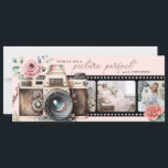 Film Negativt födelsedagsfoto<br><div class="desc">Det här födelsedagskortet har en negativ filmremsa som du kan lägga till 2 foton. Det finns en vintage på framsidan med frasen "önskar dig en bild-perfekt födelsedag" och ställe att lägga till ett namn på baksidan.</div>