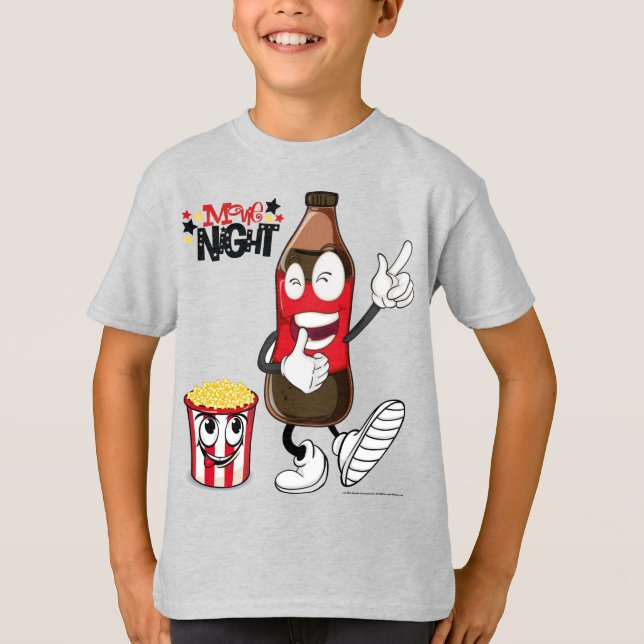 *Film Night* Funny Friends T-Shirt (Framsida)