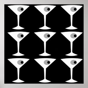 Film Noir annan Martini Poster