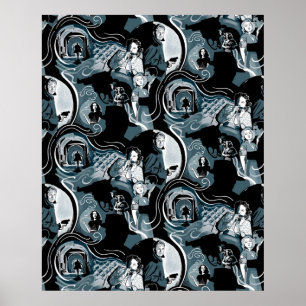 Film Noir Femme Fatales och Smoking Guns Classic Poster