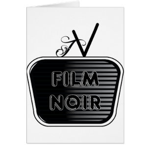Film Noir Hälsningskort