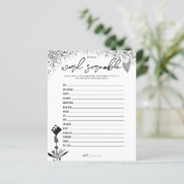 Film Noir - Möhippa Ord Scramble Game