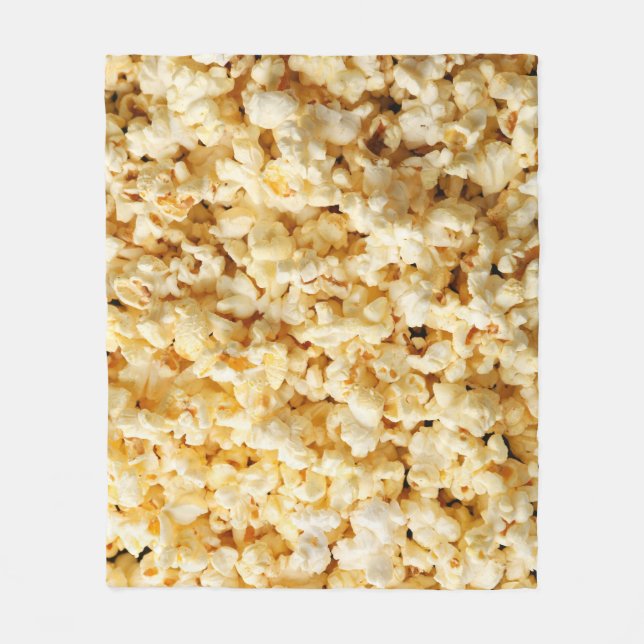 Film Popcorn Fullt Background. Fleecefilt (Framsidan)