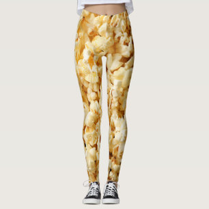 Film Popcorn Fullt Background. Leggings