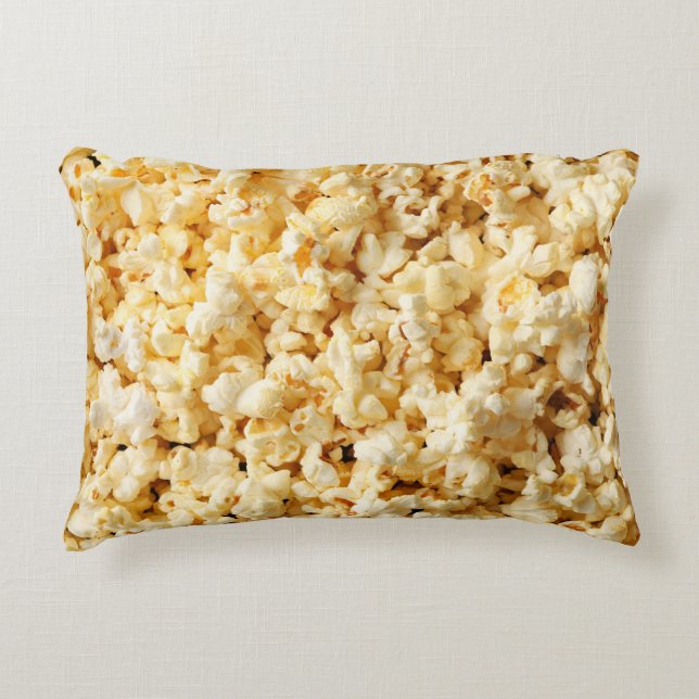 Film Popcorn Fullt Background. Prydnadskudde (Framsidan)
