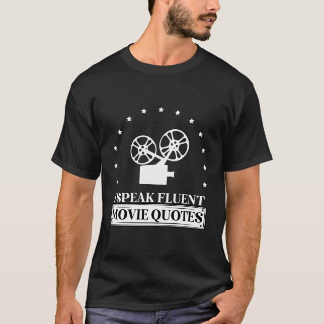 Film Popcorn Theater Film Quote Film Film T Shirt (Framsida)