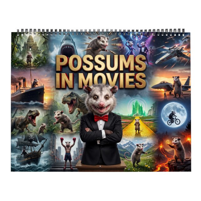 Film Possums 2027 Kalender (Omslag)
