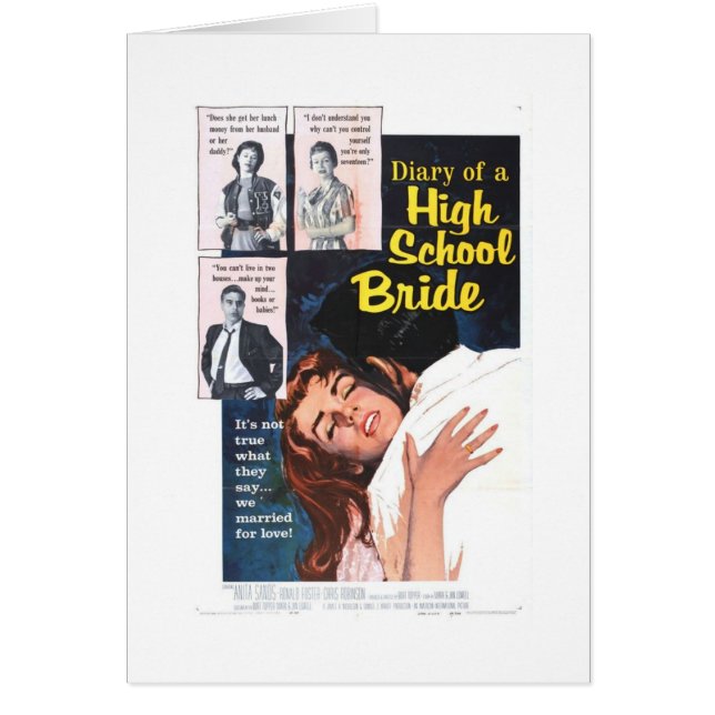 Film Poster Hälsningskort (Framsidan)