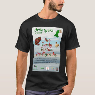 Film Poster The Tardy Tartan Tardigrades T Shirt