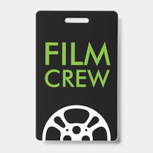 Film Reel Crew och Personal Lanyard