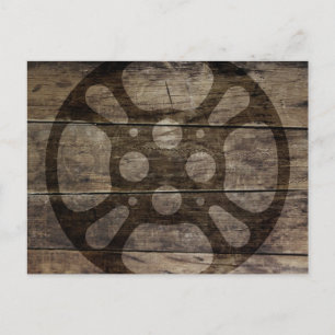 Film Reel/Film Reel Post Card Vykort