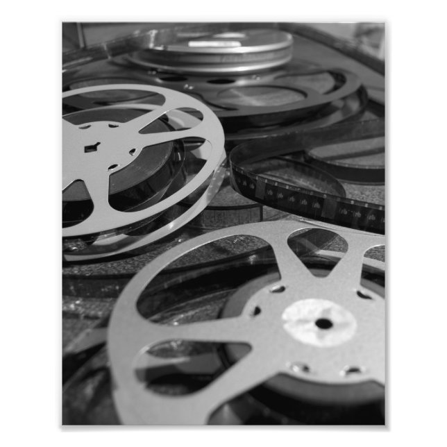 Film Reel/Film Reel (skriv ut) Fototryck (Framsidan)