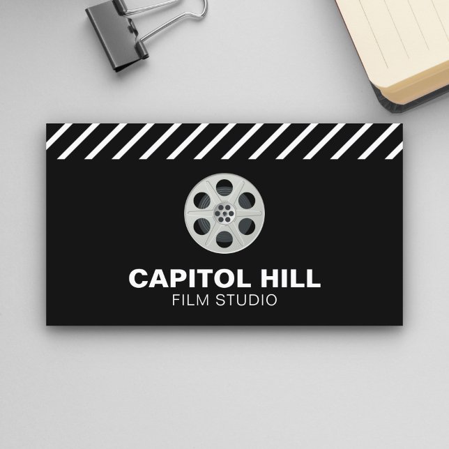 Film Reel | Film Studio | Professionell Film Maker Visitkort (Skapare uppladdad)