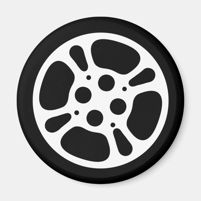 Film Reel/Movie Reel Magnet (Framsidan)