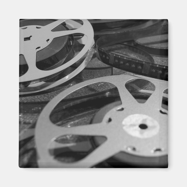 Film Reel/Movie Reel Magnet (Framsidan)