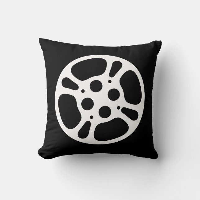 Film Reel/Movie Reel Pillow Kudde (Framsida)