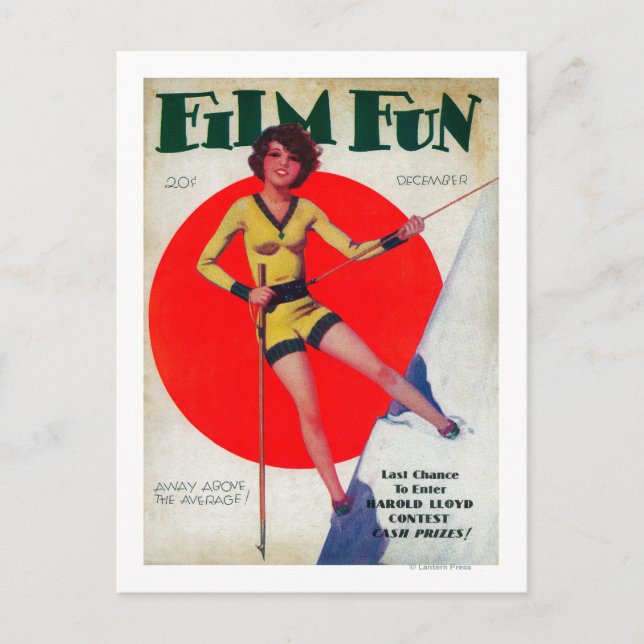 Film Roligt Magazine Cover 3 Vykort (Framsida)