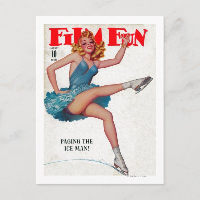 Film Roligt Magazine Cover 8 Vykort (Framsida)