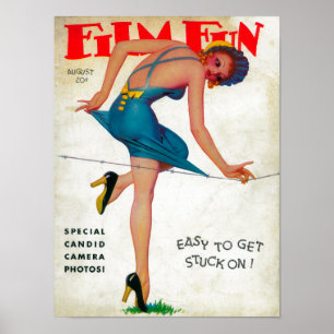 Film Roligt Magazine Cover 9 Poster