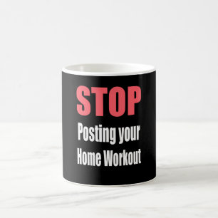 Film - Sluta publicera din hemworkout Kaffemugg