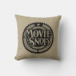 Film Snob - lustig film älskare Kudde
