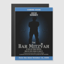 Film Star Pub Mitzvah Spara datum i svart marinen