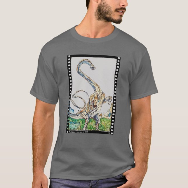 Film Strip Titanosaurus Shirt T (Framsida)