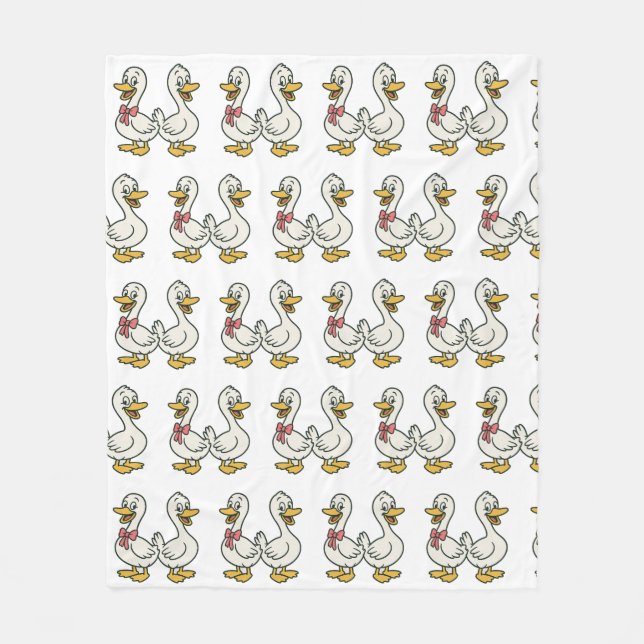 Film till fånigets gäsungar fleecefilt (Framsidan)