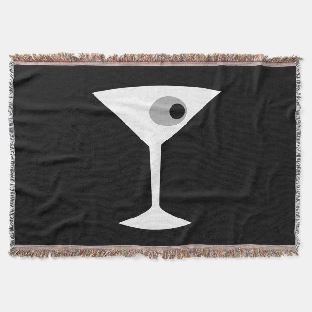 Filma den Noir Martini Glass kastfilten Mysfilt (Framsidan)