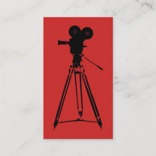 Filma den röda kameramanen visitkort