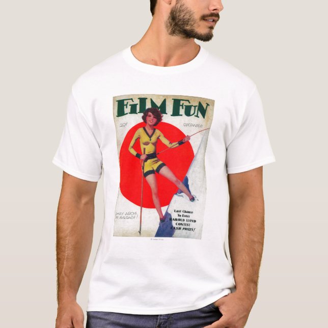 Filma den roliga tidskriften täcker 3 tee shirt (Framsida)