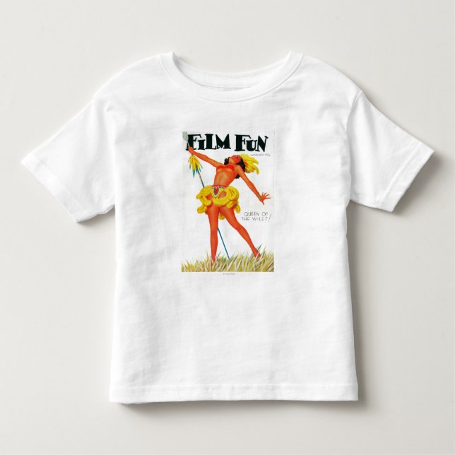 Filma den roliga tidskriften täcker 4 t-shirt (Framsida)