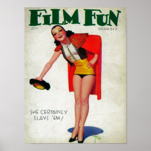 Filma den roliga tidskriften täcker 6 poster