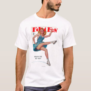 Filma den roliga tidskriften täcker 8 t-shirt