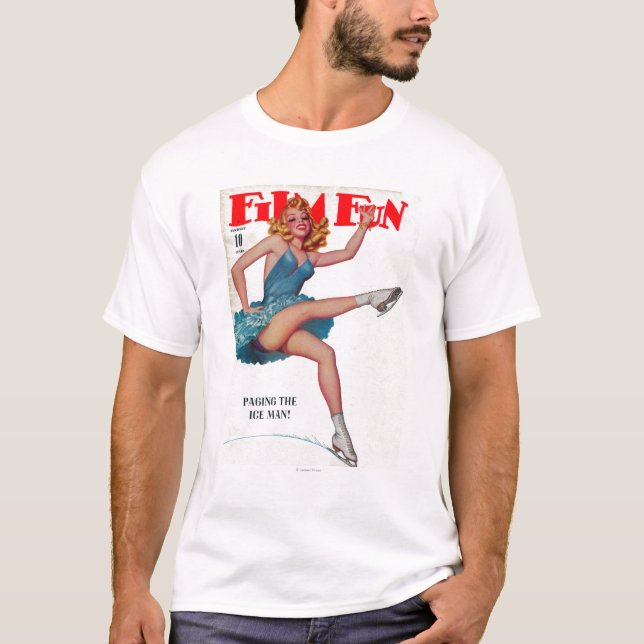 Filma den roliga tidskriften täcker 8 t-shirt (Framsida)