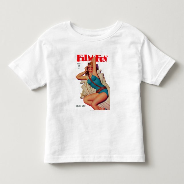 Filma den roliga tidskriften täcker 9 tee (Framsida)