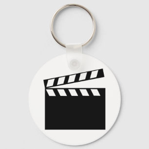 Filma filmclapperen nyckelring